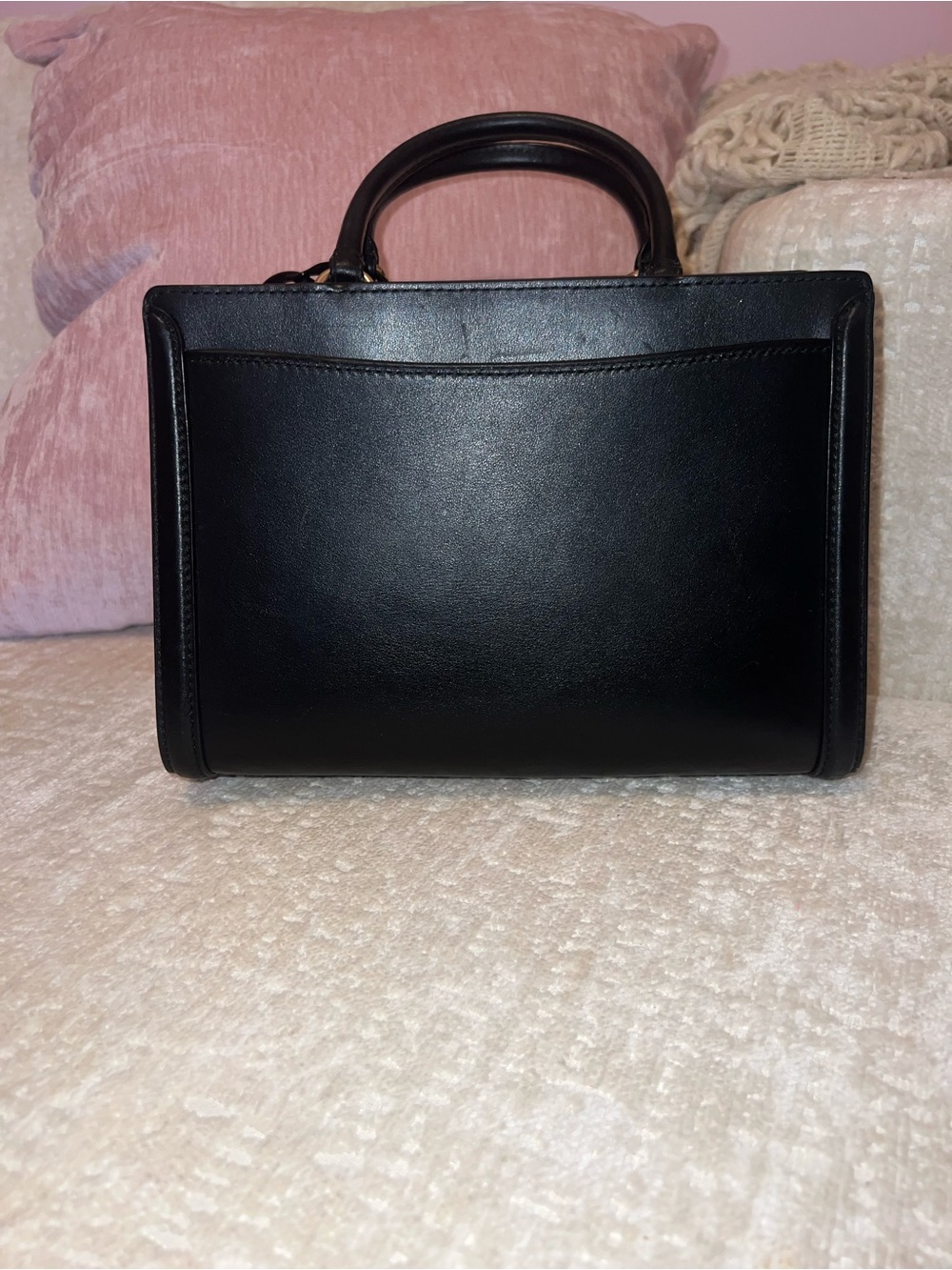 Coach Purse with Gold Hardware (missing satchel strap) - Picture 5 of 6